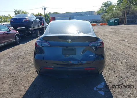 2024 Tesla Model Y Long Range Dual Motor All-Wheel Drive from USA, damaged, VIN 7SAYGDEE6RF183349